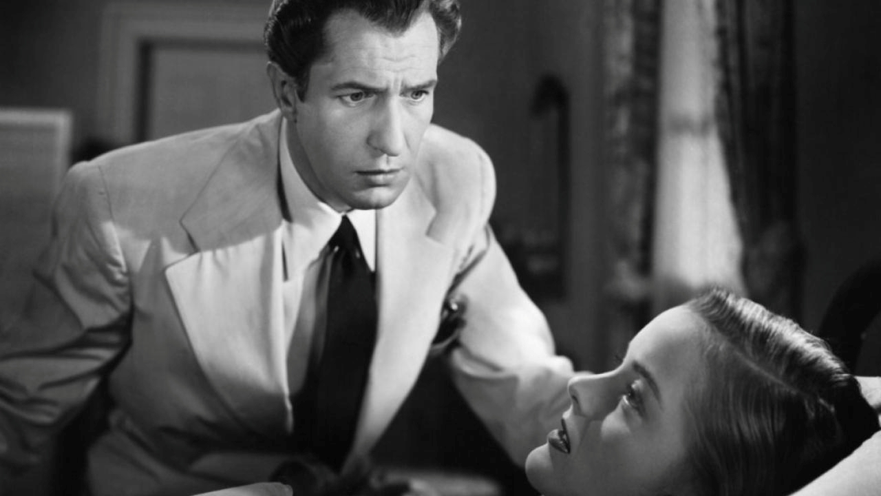 Vincent Price and Anabel Shaw in Shock (1946)