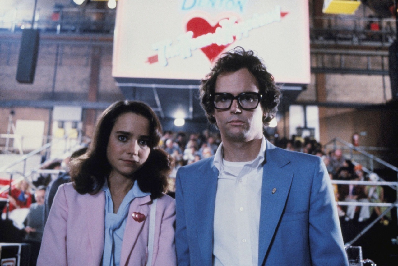 Brad and Janet (Cliff De Young and Jessica Harper) in Shock Treatment (1981)