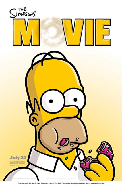 The Simpsons Movie (2007) poster