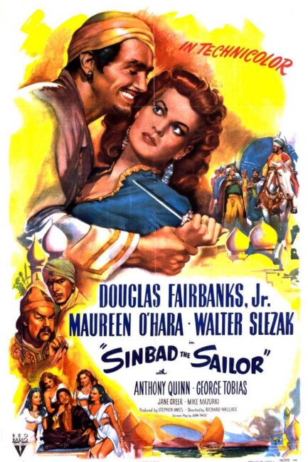 Sinbad the Sailor (1947) poster