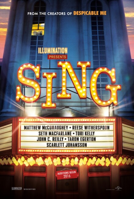 Sing (2016) poster