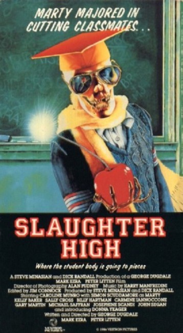 Slaughter High (1986) poster