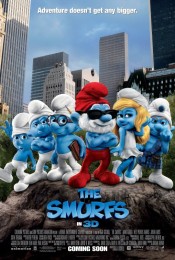 The Smurfs (2011) poster