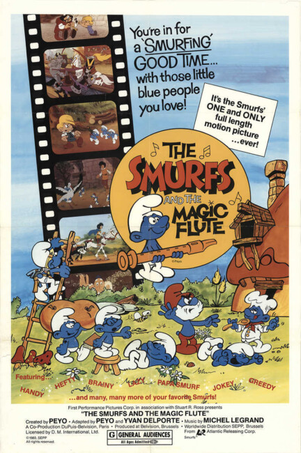 Smurfs and the Magic Flute (1976) poster