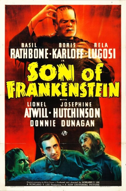 Son of Frankenstein (1939) poster