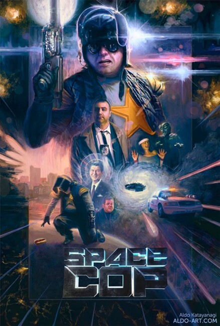 Space Cop (2016) poster