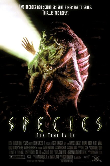 Species (1995) poster