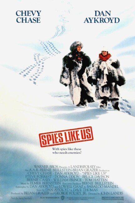 Spies Like Us (1985) poster