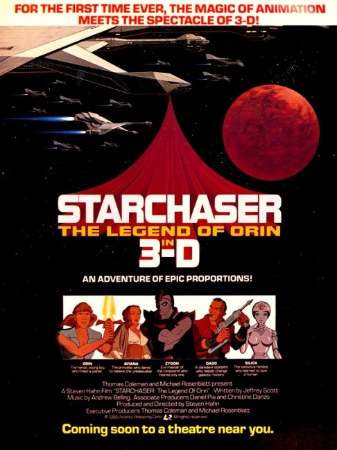 Starchaser: The Legend of Orin (1985) poster
