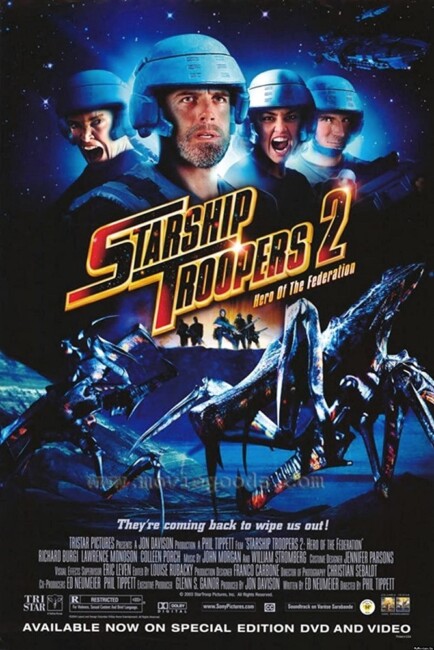 Starship Troopers 2: Hero of the Federation (2004) poster