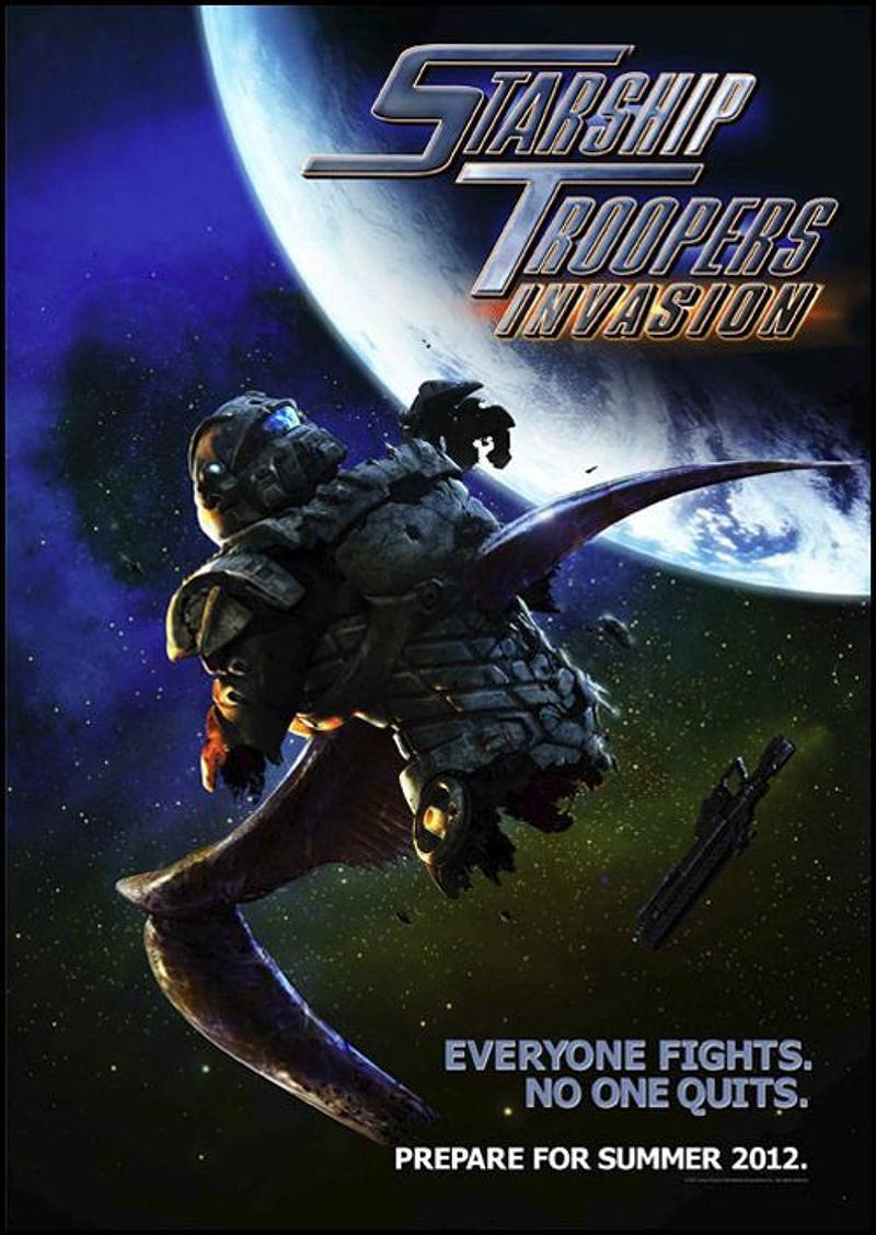 Starship Troopers: Invasion (2012) poster