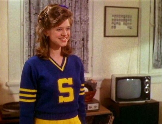 An android Tammy Lauren in The Stepford Children (1987)