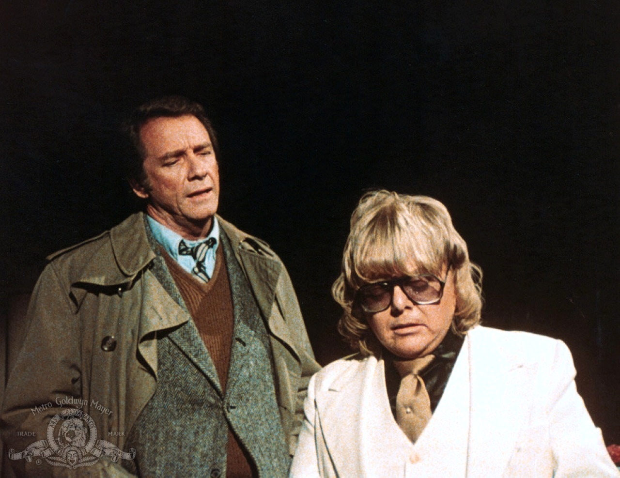 Richard Crenna and Paul Williams in Stone Cold Dead (1979)