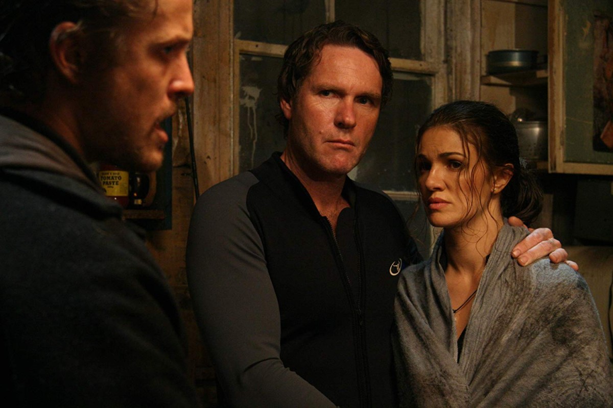 Robert Taylor, Nadia Fares and David Lyons in Storm Warning (2007)