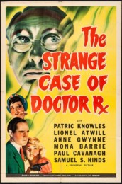 The Strange Case of Doctor Rx (1942) poster