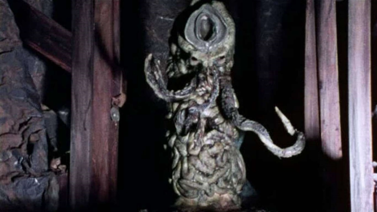 The underground monster in The Strangeness (1985)