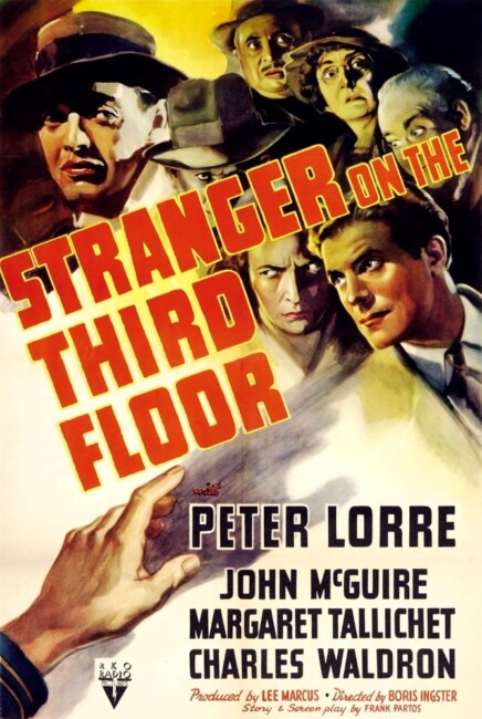 Stranger on the Third Floor (1940) poster