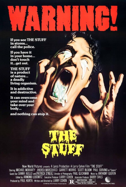 The Stuff (1985) poster