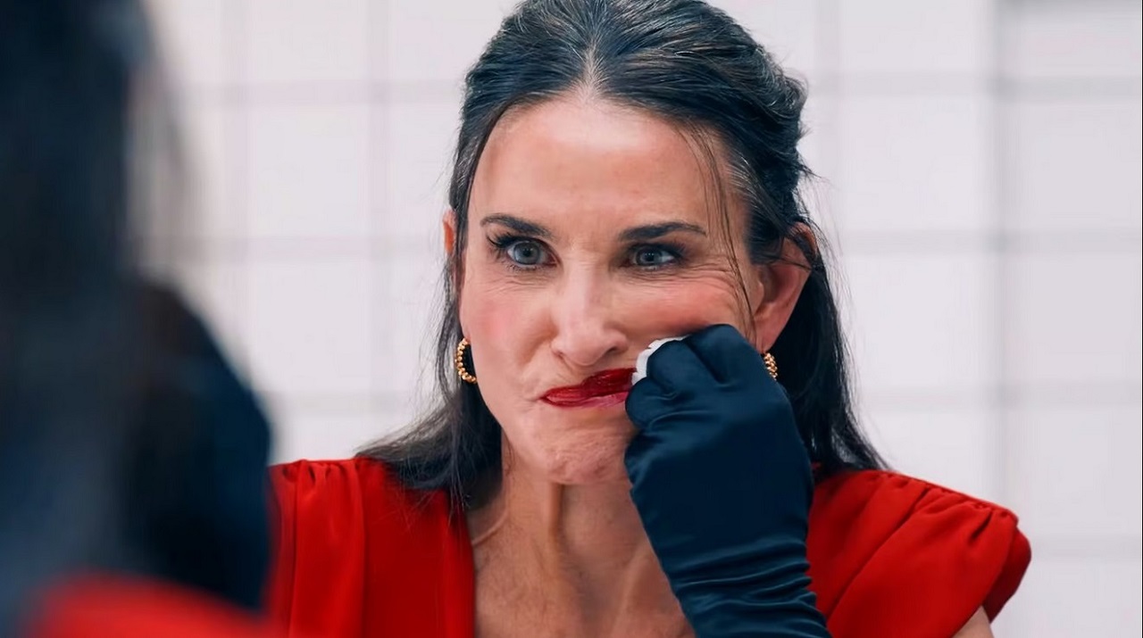 Demi Moore as Elisabeth Sparkle in The Substance (2024)