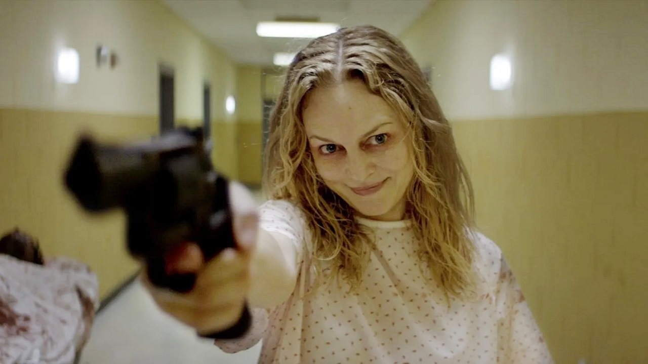 A possessed Heather Graham in Suitable Flesh (2023)