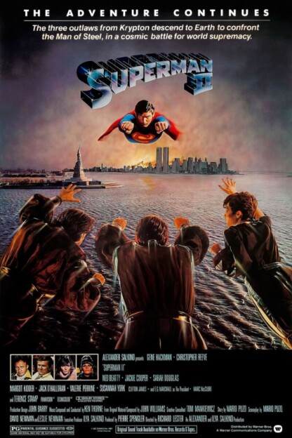 Superman II (1980) poster