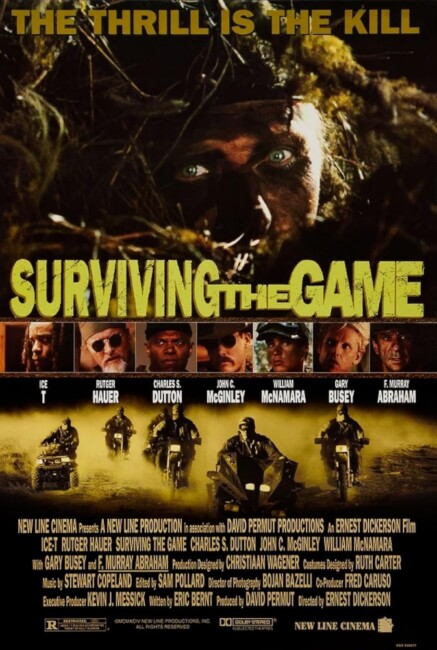 Surviving the Game (1994) poster