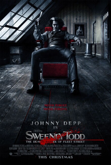 Sweeney Todd: The Demon Barber of Fleet Street (2007) poster
