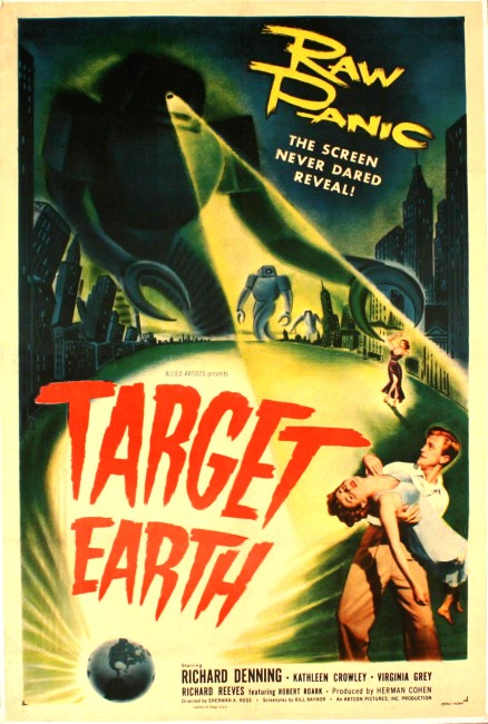 Target Earth (1954) poster