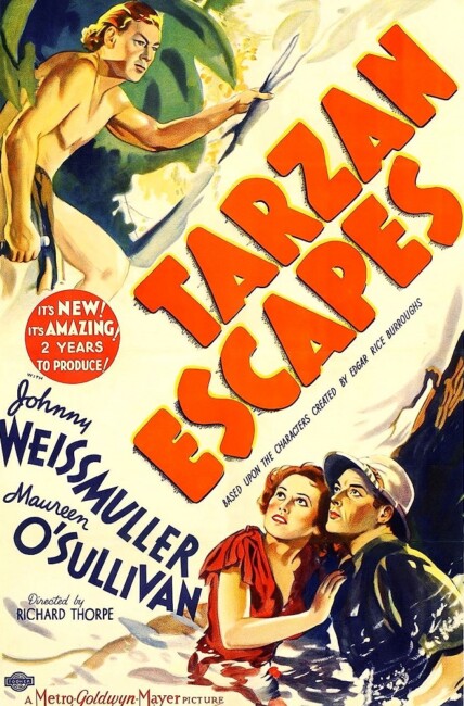 Tarzan Escapes (1936) poster