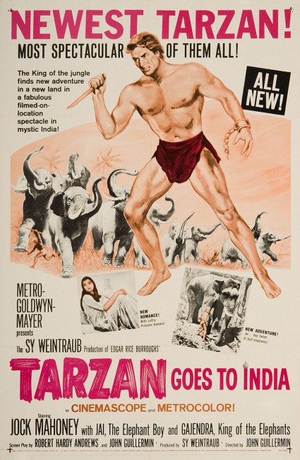 Tarzan Goes to India (1962) poster