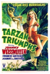 Tarzan Triumphs (1943) poster