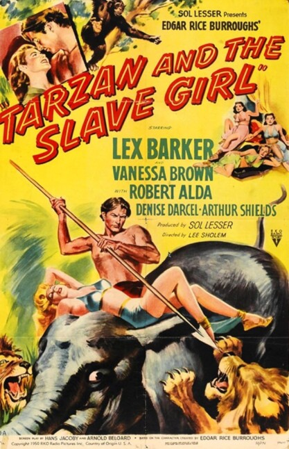 Tarzan and the Slave Girl (1950) poster