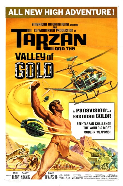 Tarzan and the Valley of Gold (1966) poster