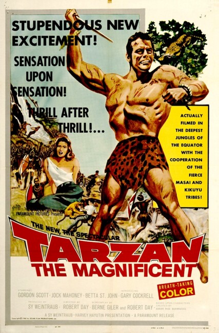 Tarzan the Magnificent (1960) poster