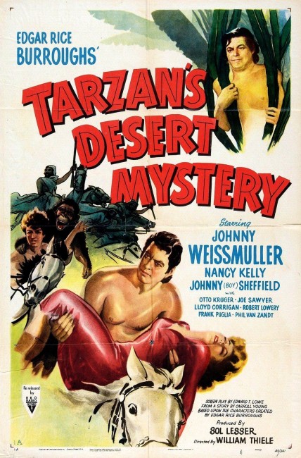 Tarzan's Desert Mystery (1943) poster