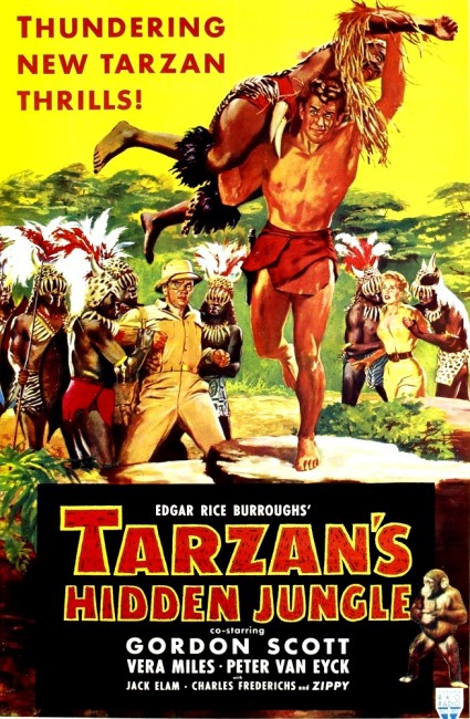 Tarzan's Hidden Jungle (1955) poster
