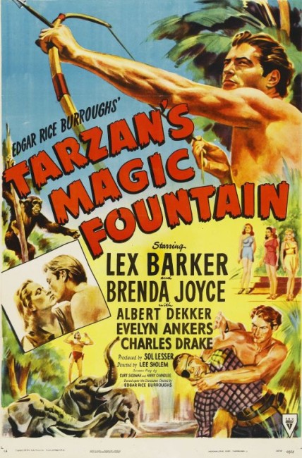 Tarzan's Magic Fountain (1949) poster