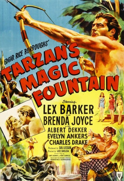 Tarzan's Magic Fountain (1949) poster