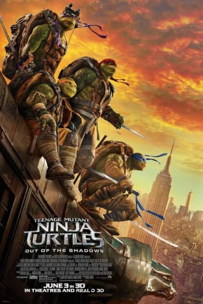 Teenage Mutant Ninja Turtles: Out of the Shadows (2016) poster