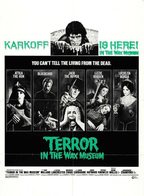 Terror in the Wax Museum (1973) poster