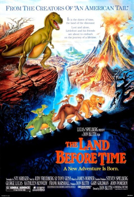The Land Before Time (1988) poster