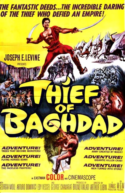The Thief of Baghdad (1961) poster