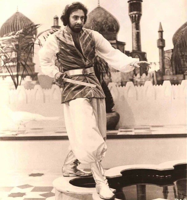 Kabir Bedi as Prince Taj in The Thief of Baghdad (1978)