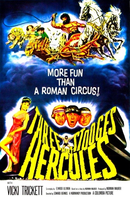 The Three Stooges Meet Hercules (1962) poster