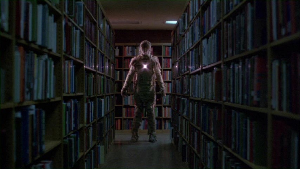 The mummy from outer space in Time Walker (1982)