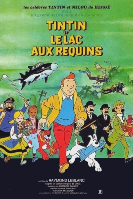 Tintin and the Lake of Sharks (1972) poster