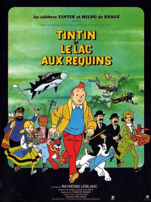 Tintin and the Lake of Sharks (1972) poster