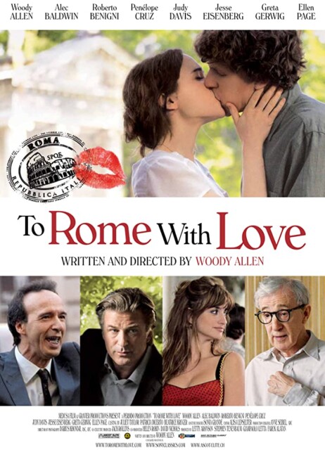 To Rome With Love (2012) poster
