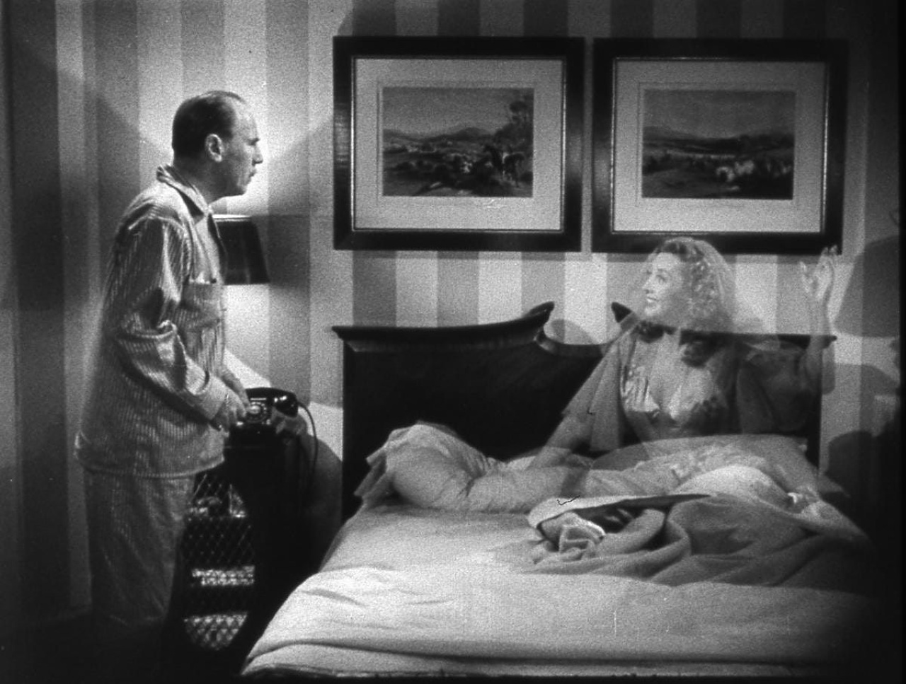 Roland Young, Joan Blondell in Topper Returns (1941)