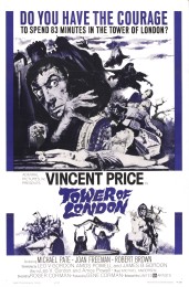 Tower of London (1962) poster